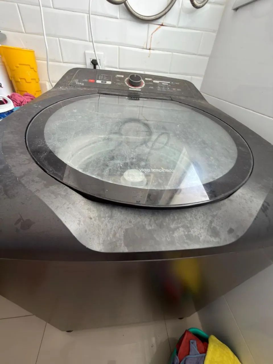 Máquina de Lavar Brastemp 15kg Titanium - Funcionando Perfeitamente - Foto 2