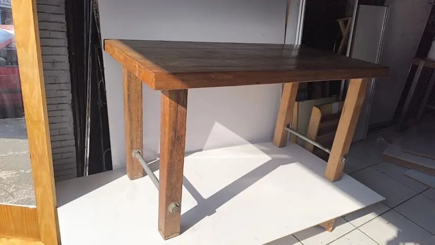 Mesa de Jantar Peroba rosa