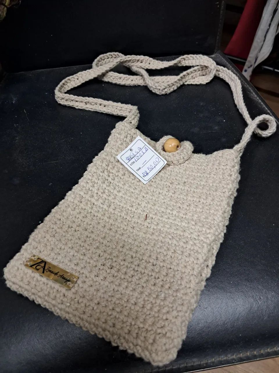 Bolsa em crochê 