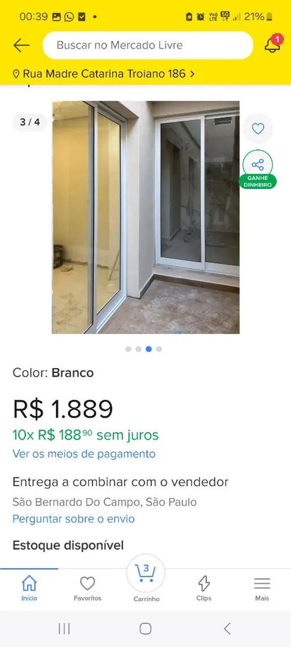 Porta de Aluminio 2 folhas - Foto 3