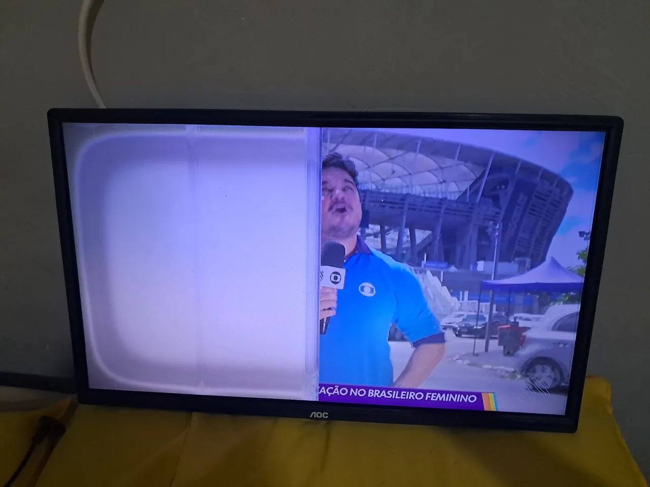 Tv aoc com defeito  - Foto 4