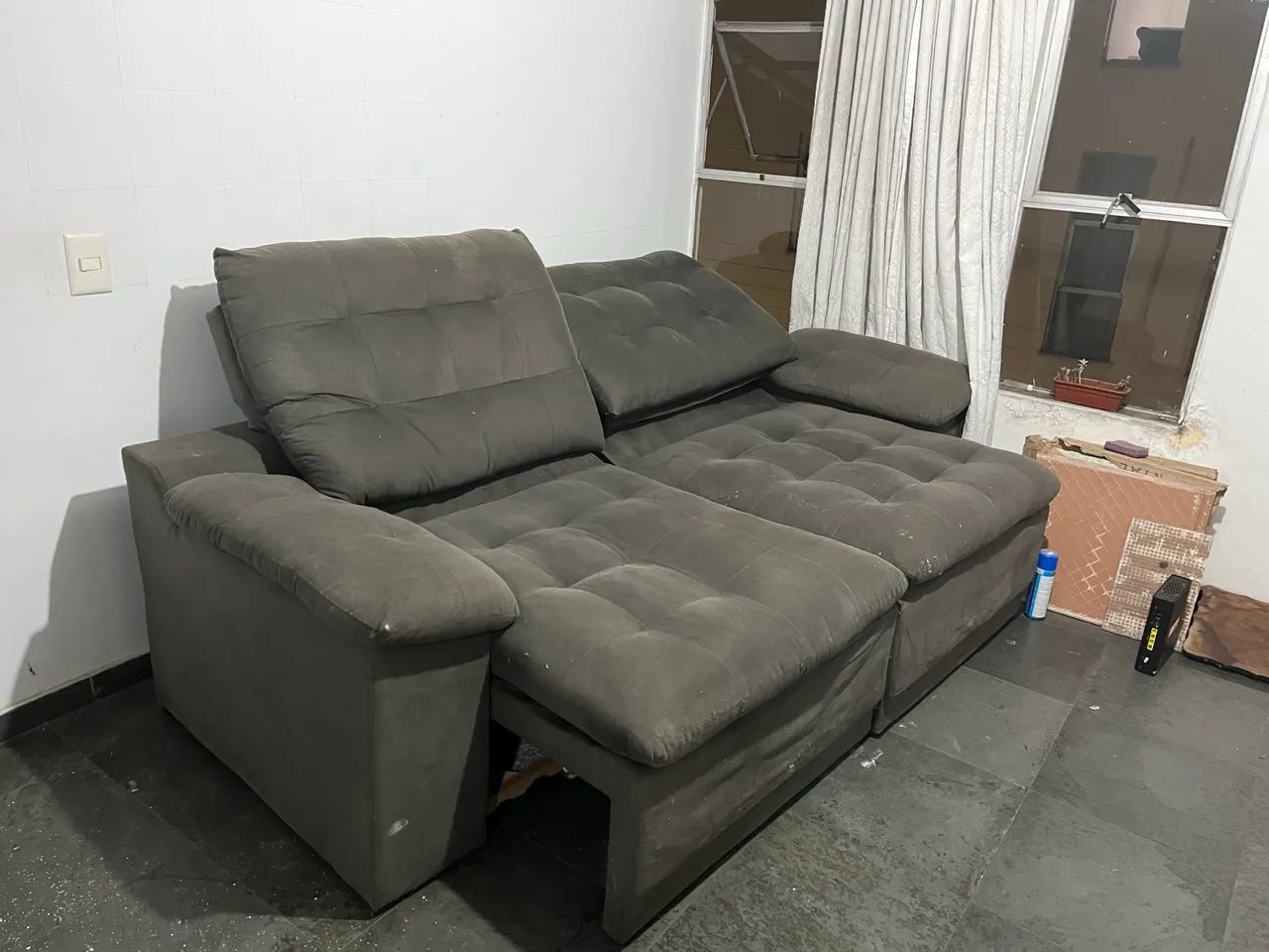 Sofá 3 lugares retratil - Foto 3