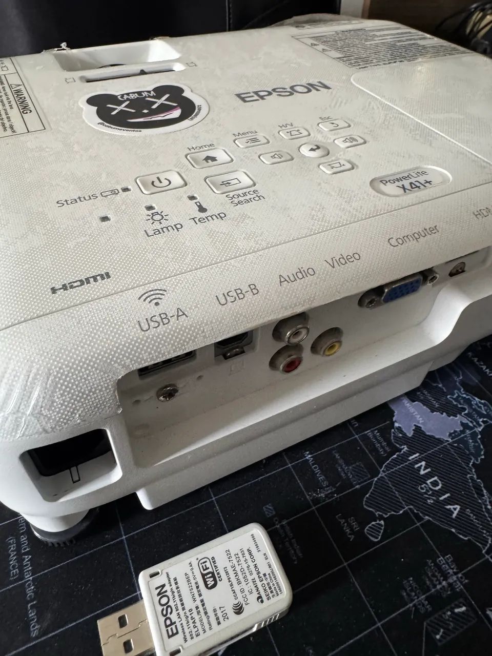 Projetor Epson Powerlite X41+ 3600lm Branco 127/220v - Foto 2