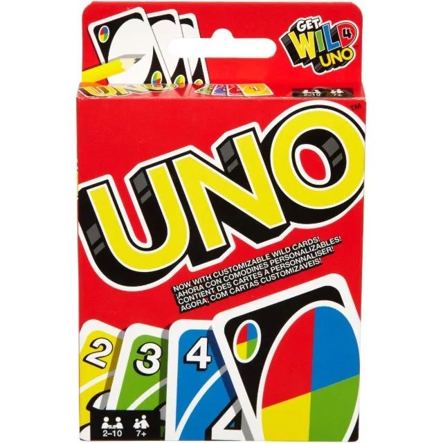 Jogo de cartas Uno Original - Mattel