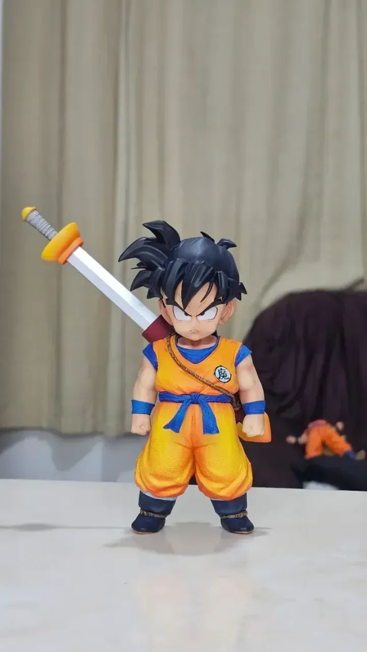 Figura De Ação Gohan espada Dragon Ball Z - 18 cm - Foto 4