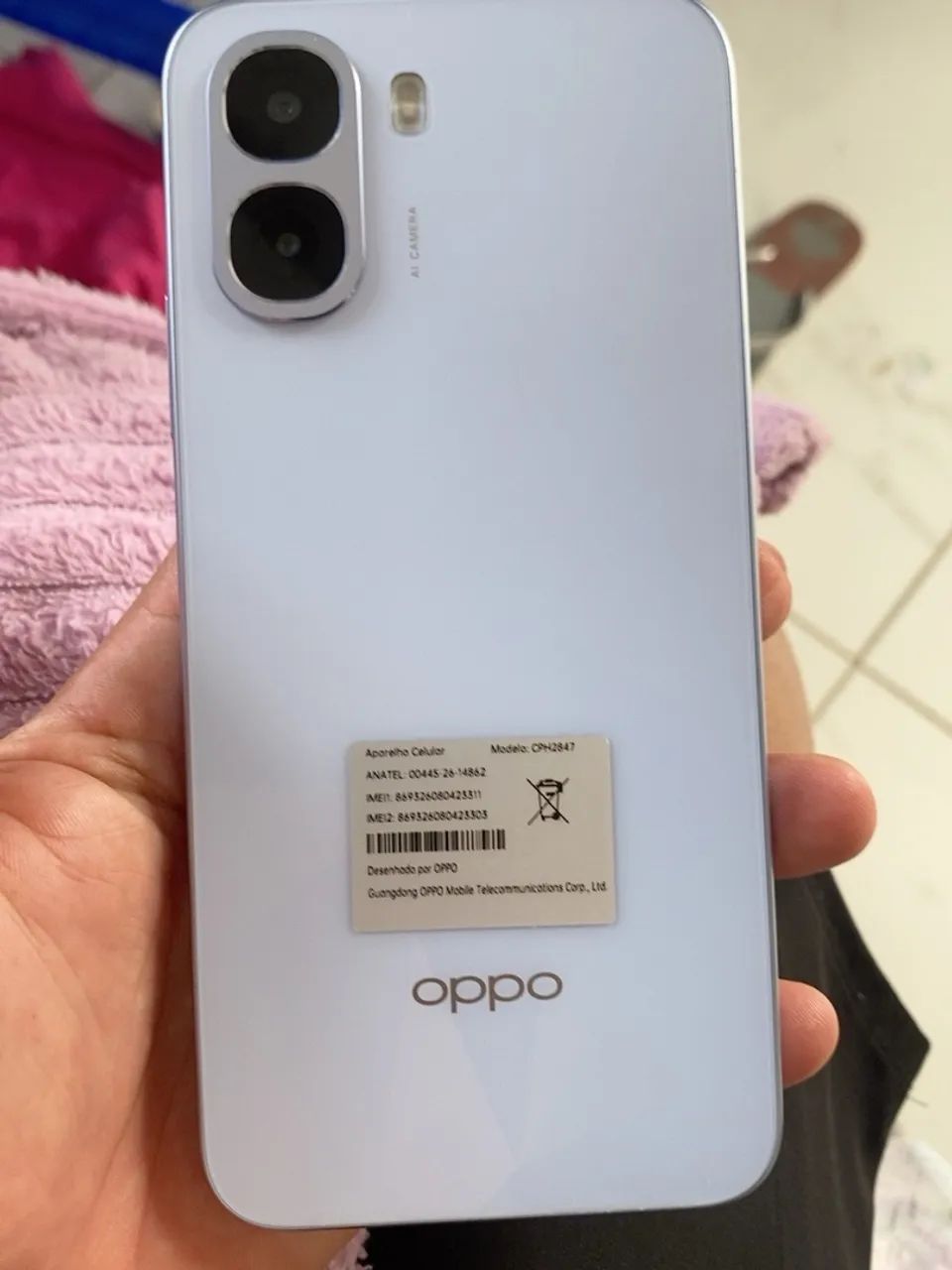 OPPO A5i - CPH2847 - Foto 2