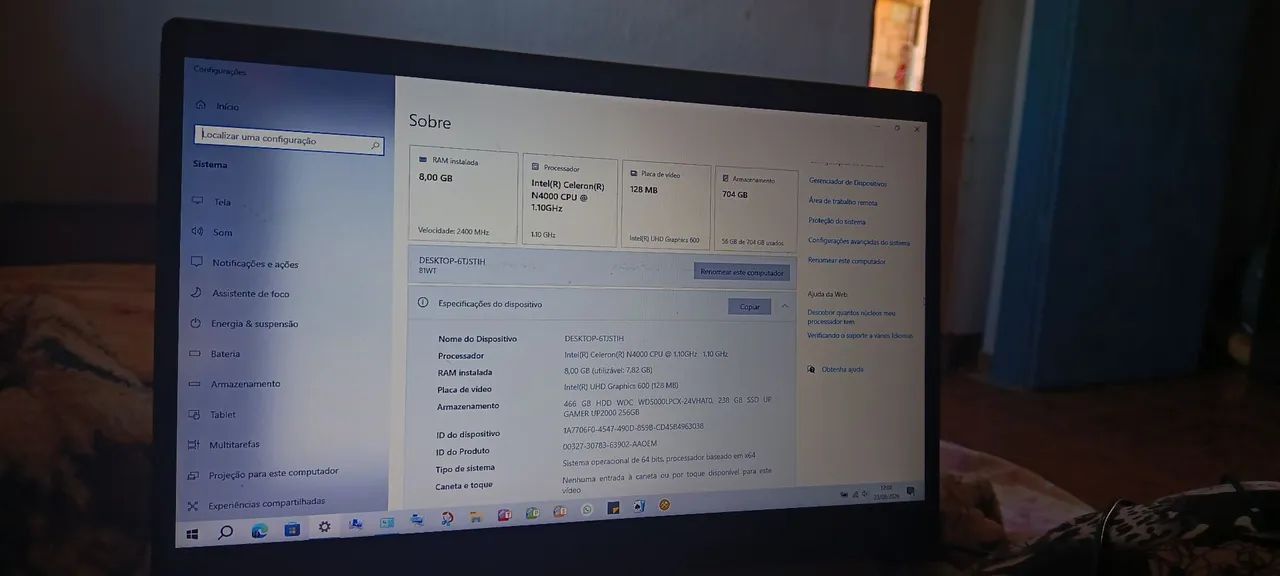 Notebook Lenovo Ideapad S145 USADO  - Foto 4