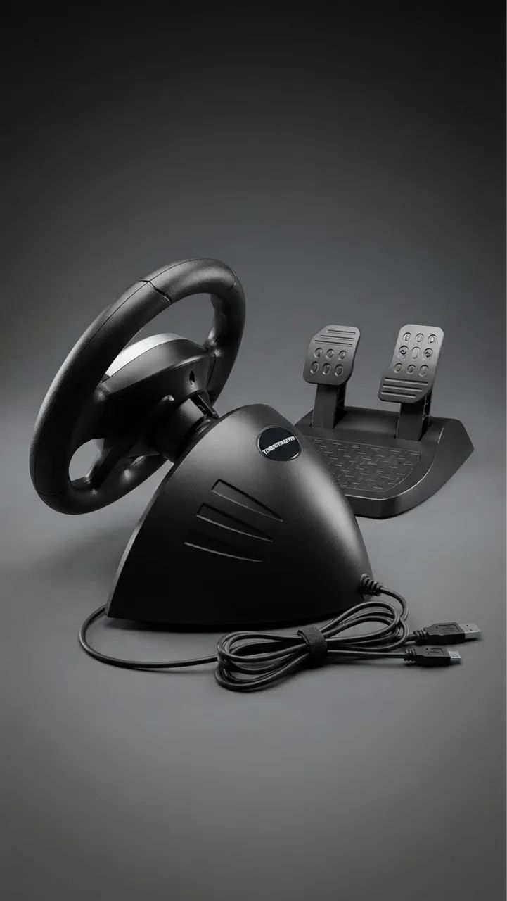 Volante Thrustmaster Ferrari Challenge (PS3 / PC) - Ótimo Estado - Foto 2