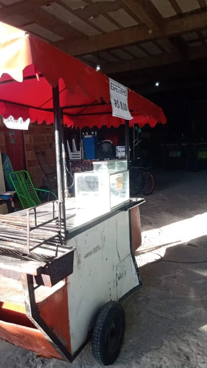 carrinho de espetinho - Foto 4