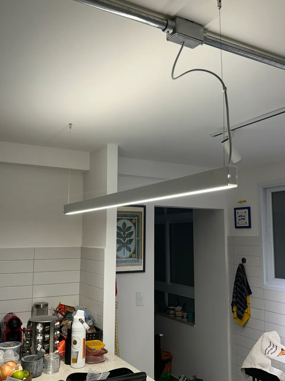 Luminária Linear Pendente Nova - Foto 3