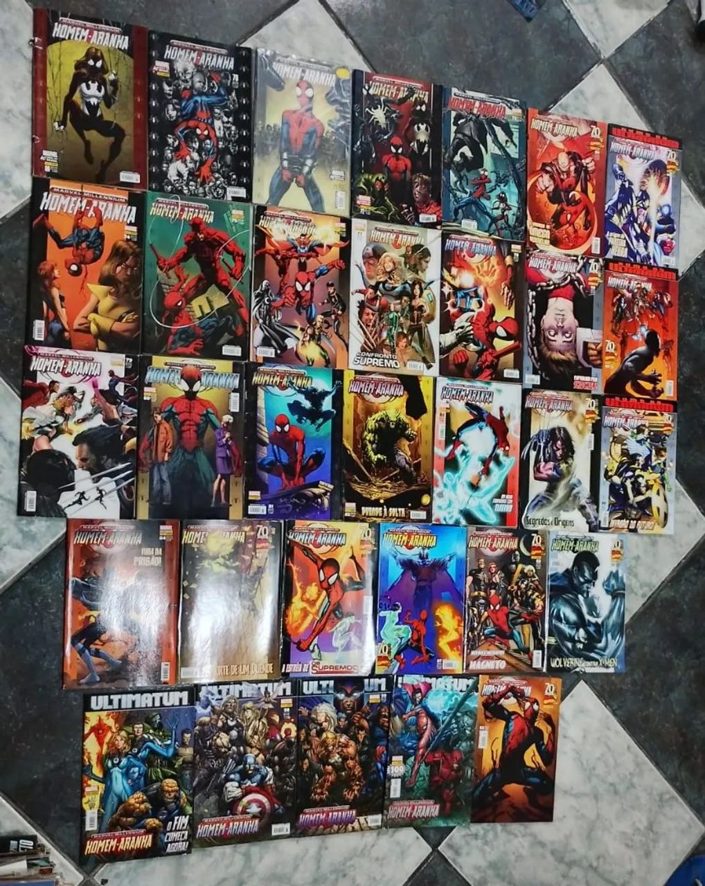 MARVEL MILLENIUM COLEÇÃO COMPLETA 1-100 + MARVEL SECULO 21 1-4 ED. ABRIL LINHA ULTIMATE  - Foto 3