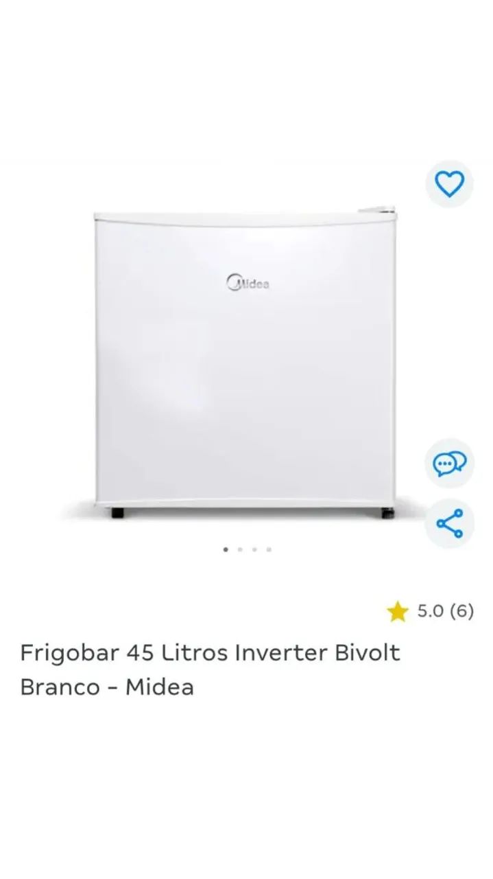Frigobar Midea 45L Inverter Branco - Foto 2