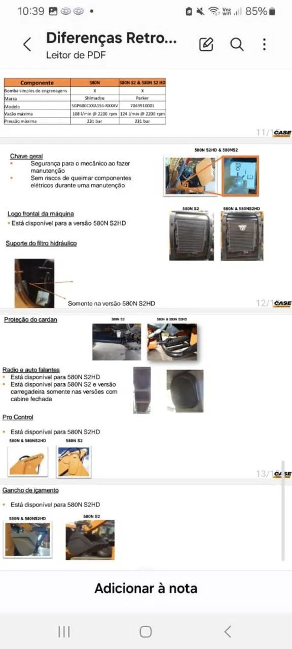 Retro Escavadeira Case 580N série 2 HD 2026 zero entrada + parcelas.  - Foto 4