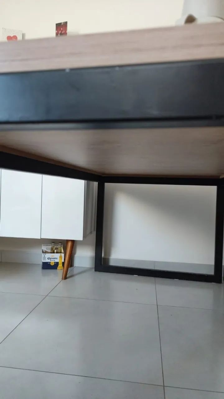 Mesa de Jantar 6 a 8 lugares MDF + Banco-Sofá  - Foto 2