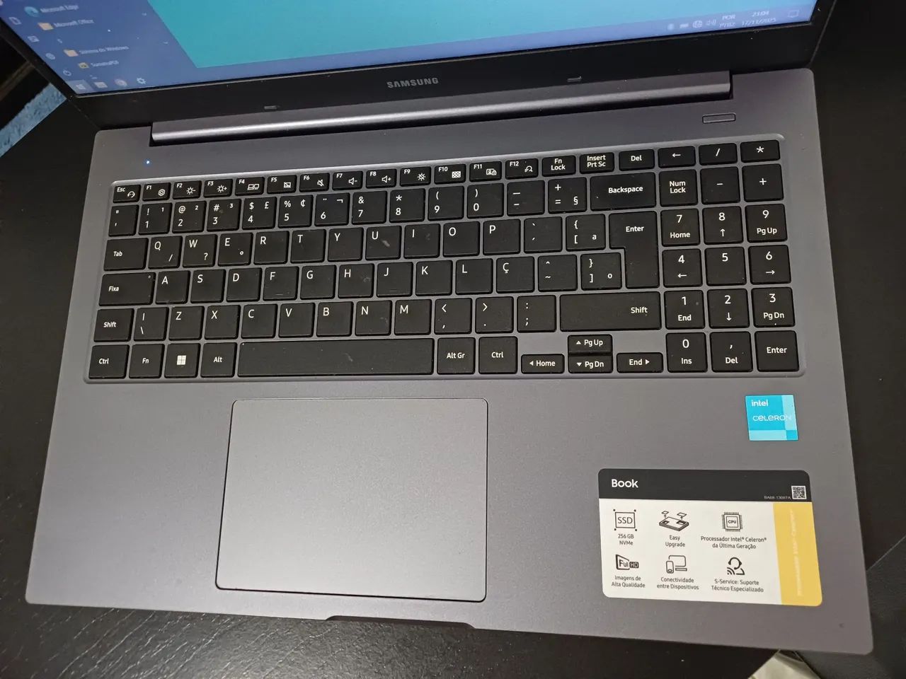 Notebook samsung book 256SSD 4GB "Windows 10" - Foto 2