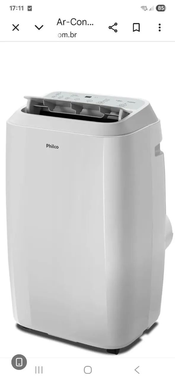 AR CONDICIONADO  PORTÁTIL PHILCO - 12000 BTUS - Foto 2