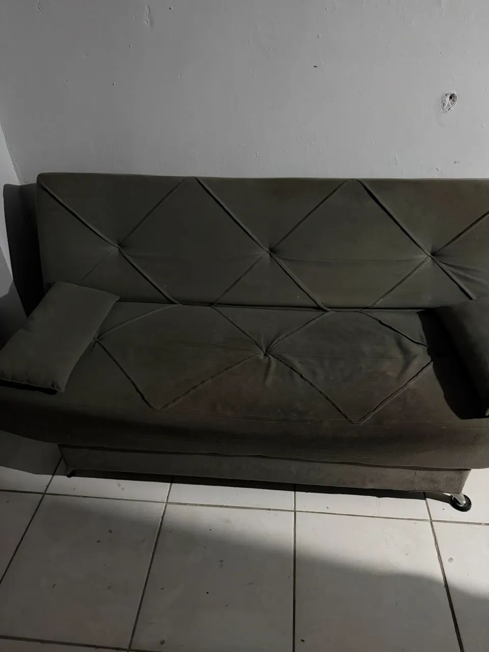 Sofá cama reclinável 