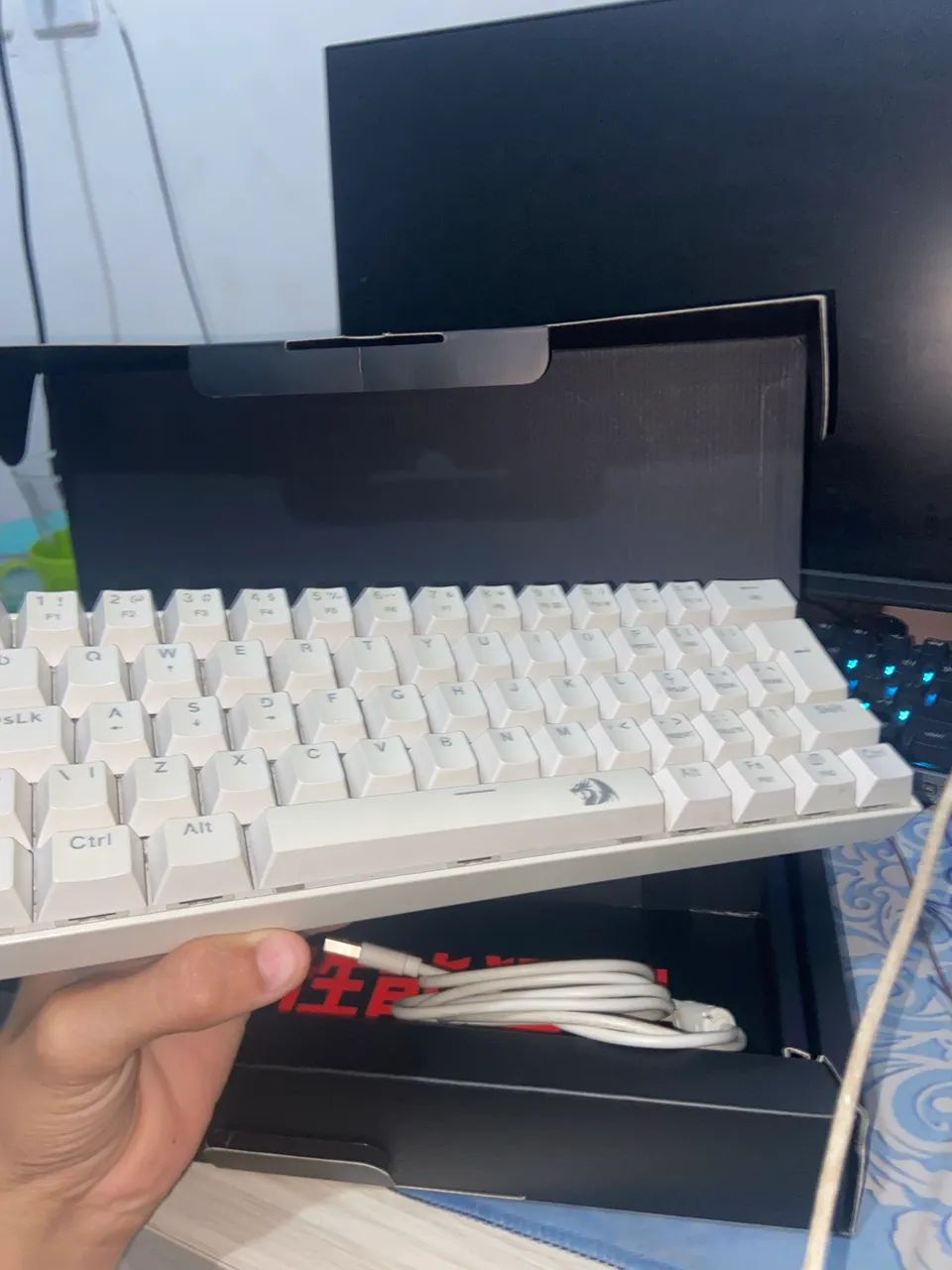 Teclado mecânico Redragon Lakshmi - Foto 3