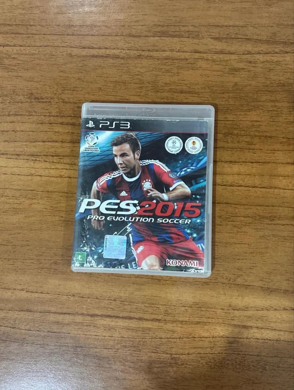 ? PES 2015 PS3 - Pro Evolution Soccer - Original Completo - Com Libertadores!