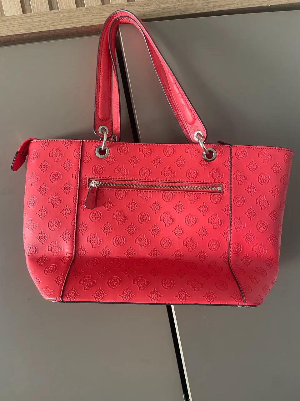  Bolsa Guess Red Double Handles  - Foto 3