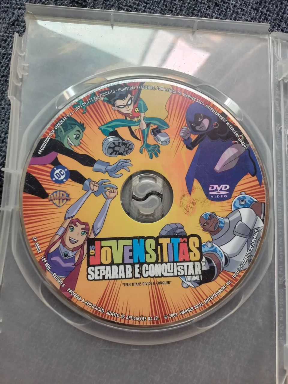 DVD: JOVENS TITÃS SEPARAR E CONQUISTAR(ORIGINAL)