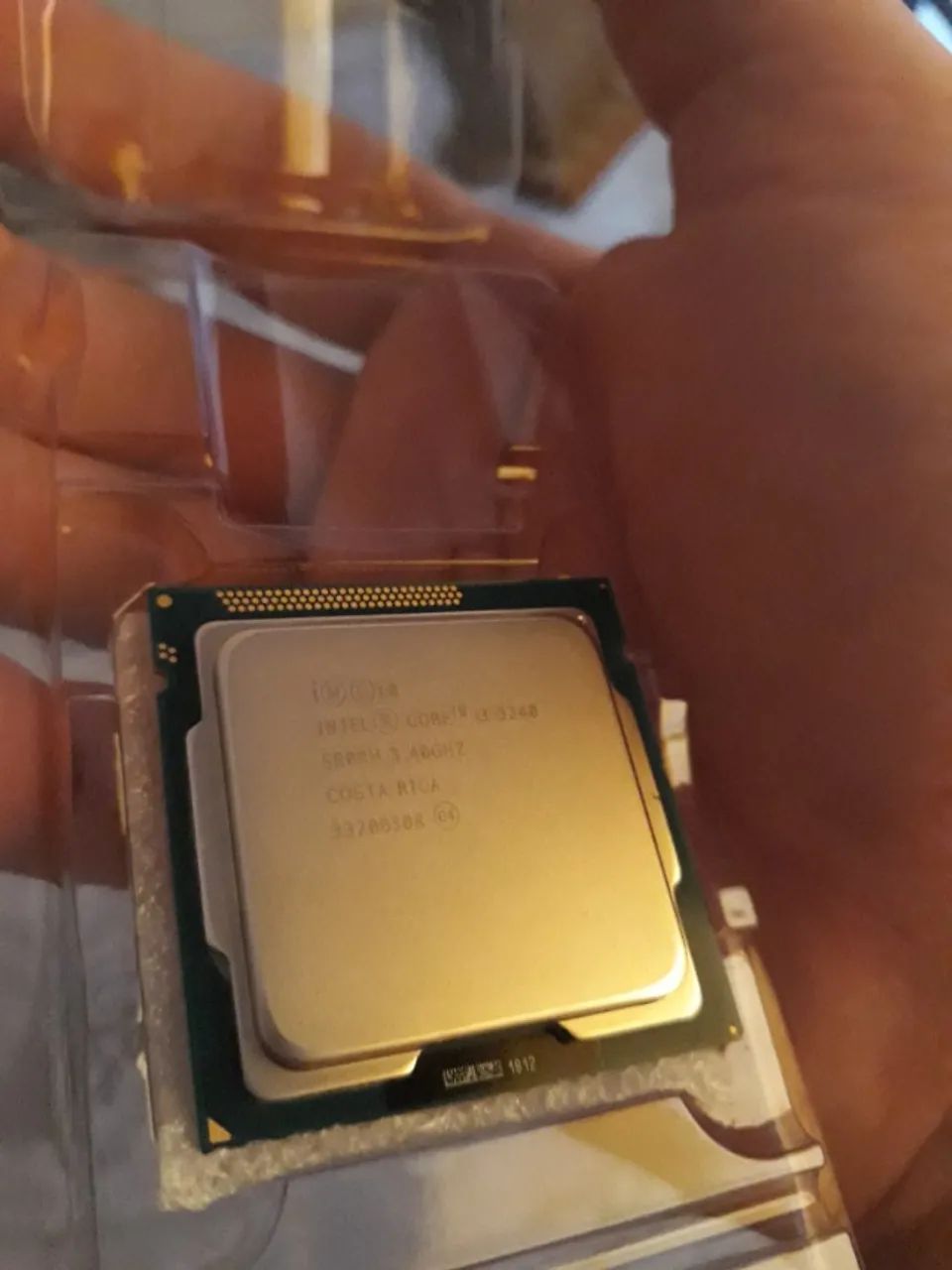 KIT I3 3240 + Cooler Mancer Vortex Rainbow RGB - Foto 3