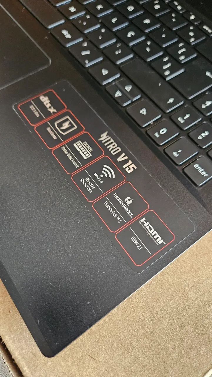 Notebook Acer Nitro V15 RTX 3050 Core I5 512gb Gamer - Foto 4