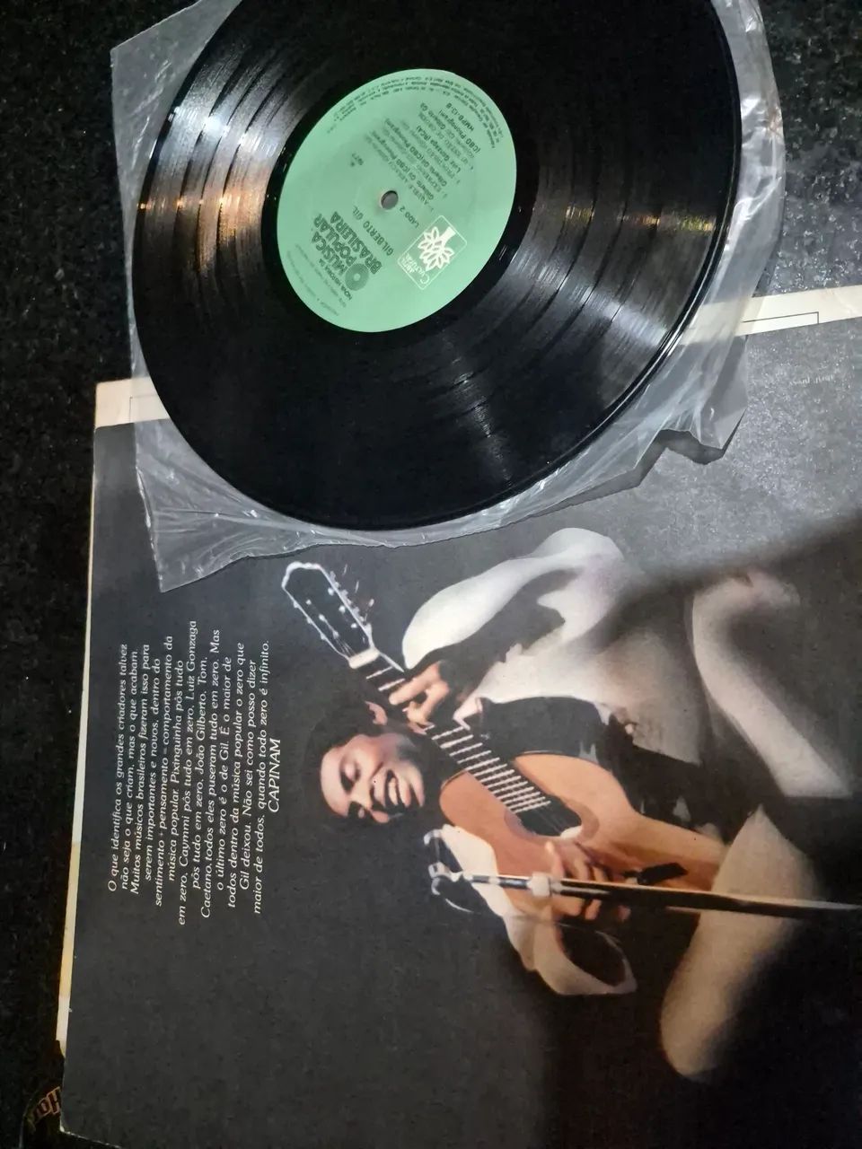 LP Vinil Gilberto Gil, nova história da MPB, 1977 - Foto 4