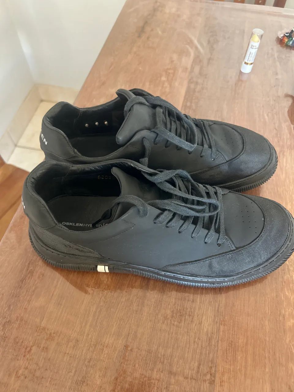 Tenis Osklen hibryd preto - Foto 4