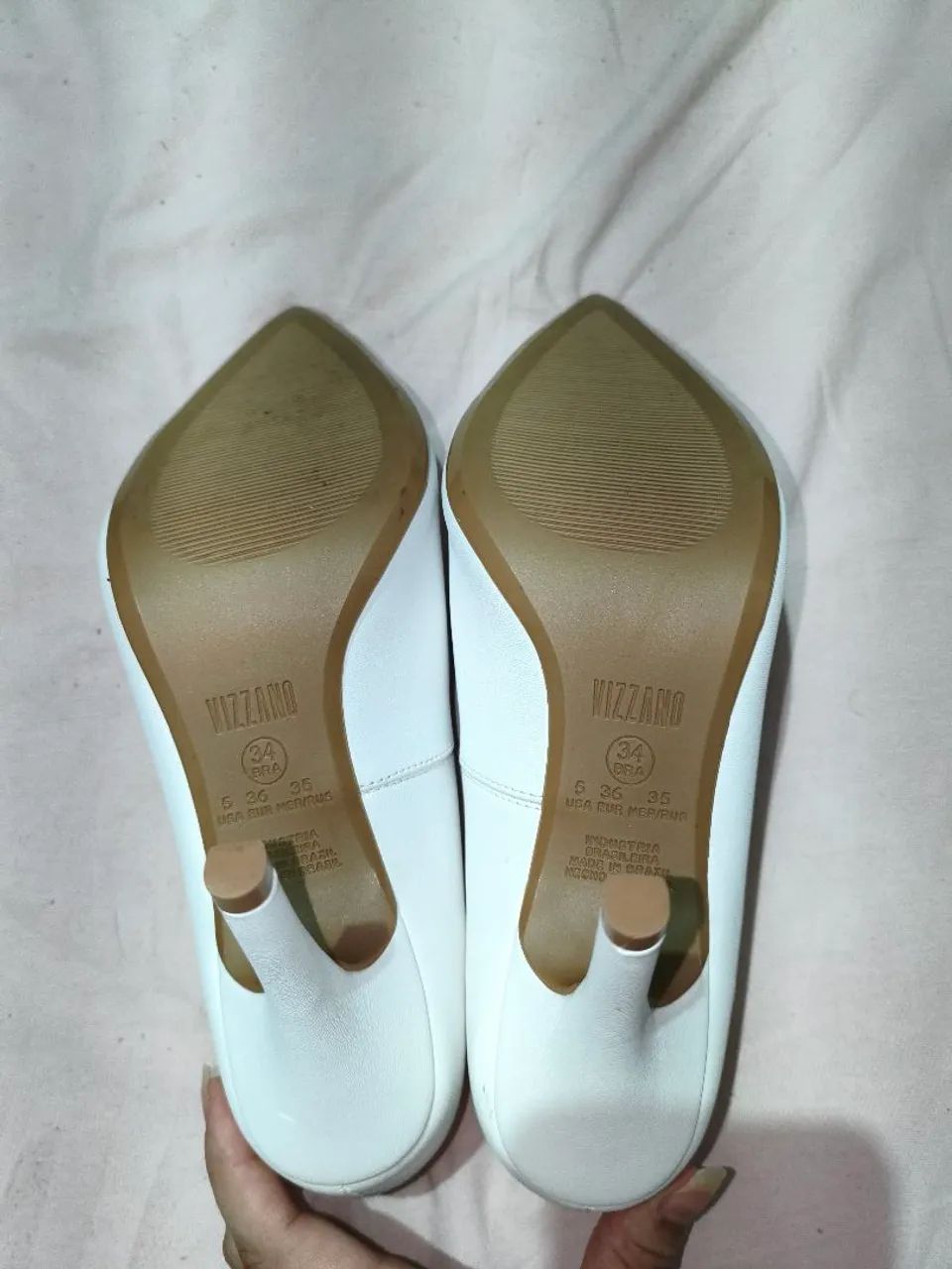 Scarpin Branco - Foto 3