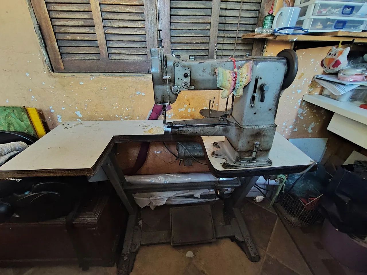 Máquina de sapateiro alemã 