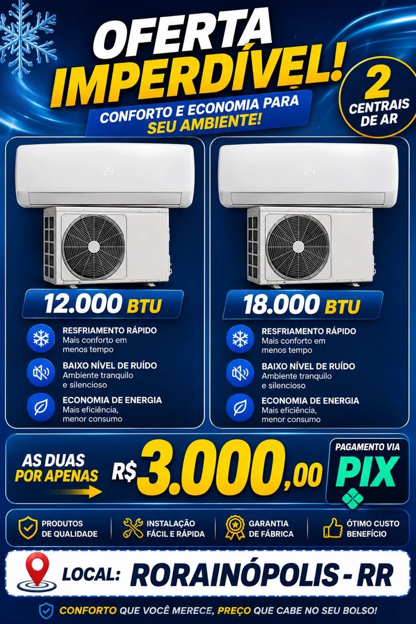 CENTRAIS DE AR CONDICIONADO 