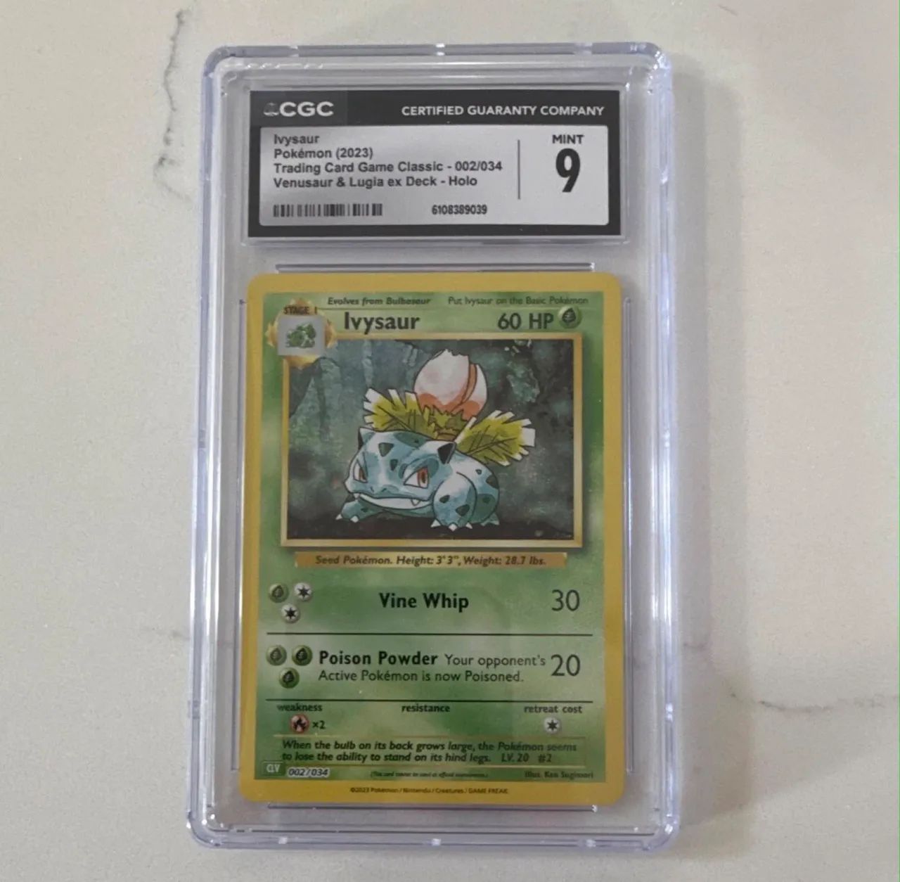 Ivysaur 002/034 (Graduada)