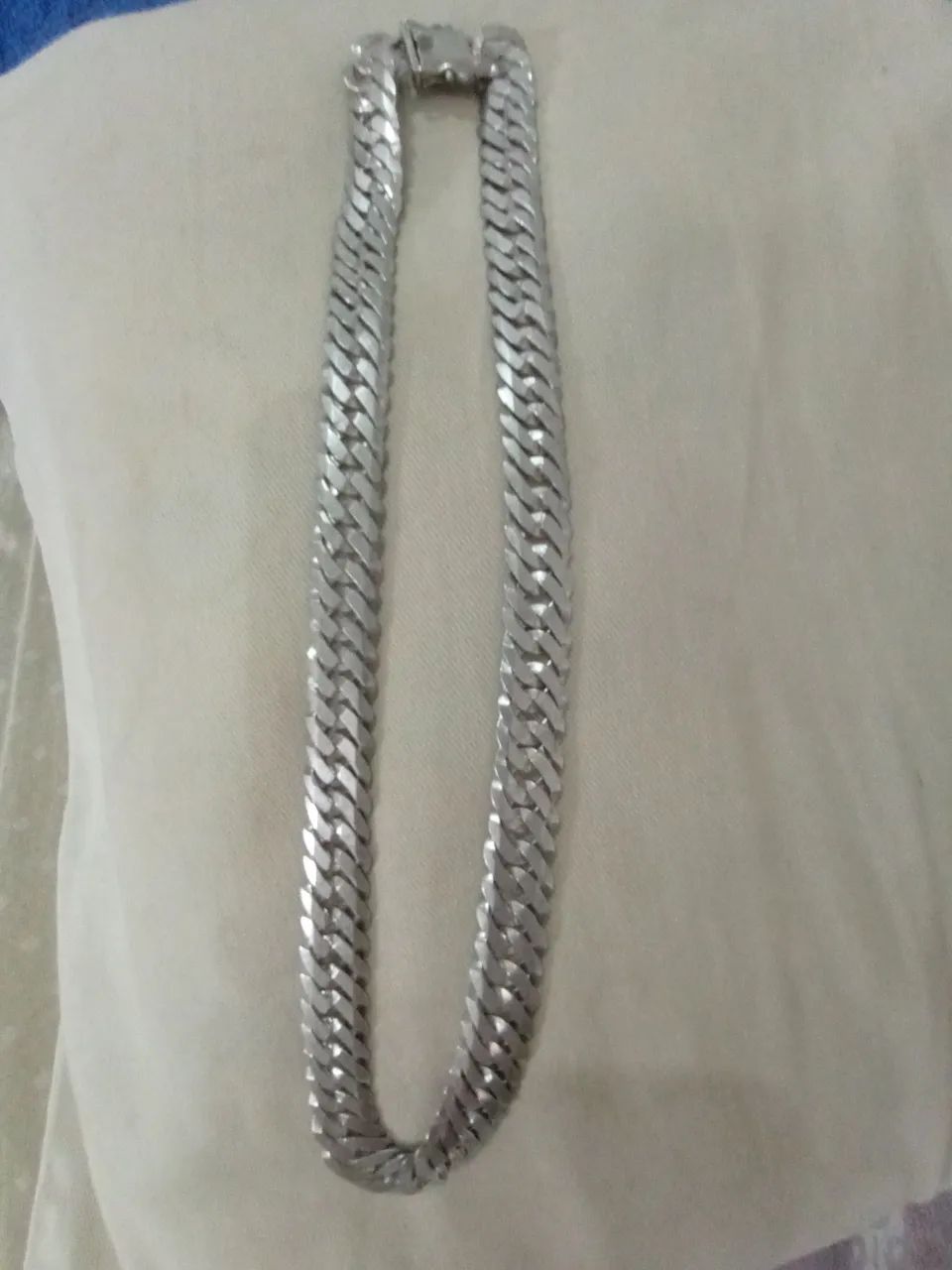 CORRENTE MASCULINO DE PRATA. - Foto 5
