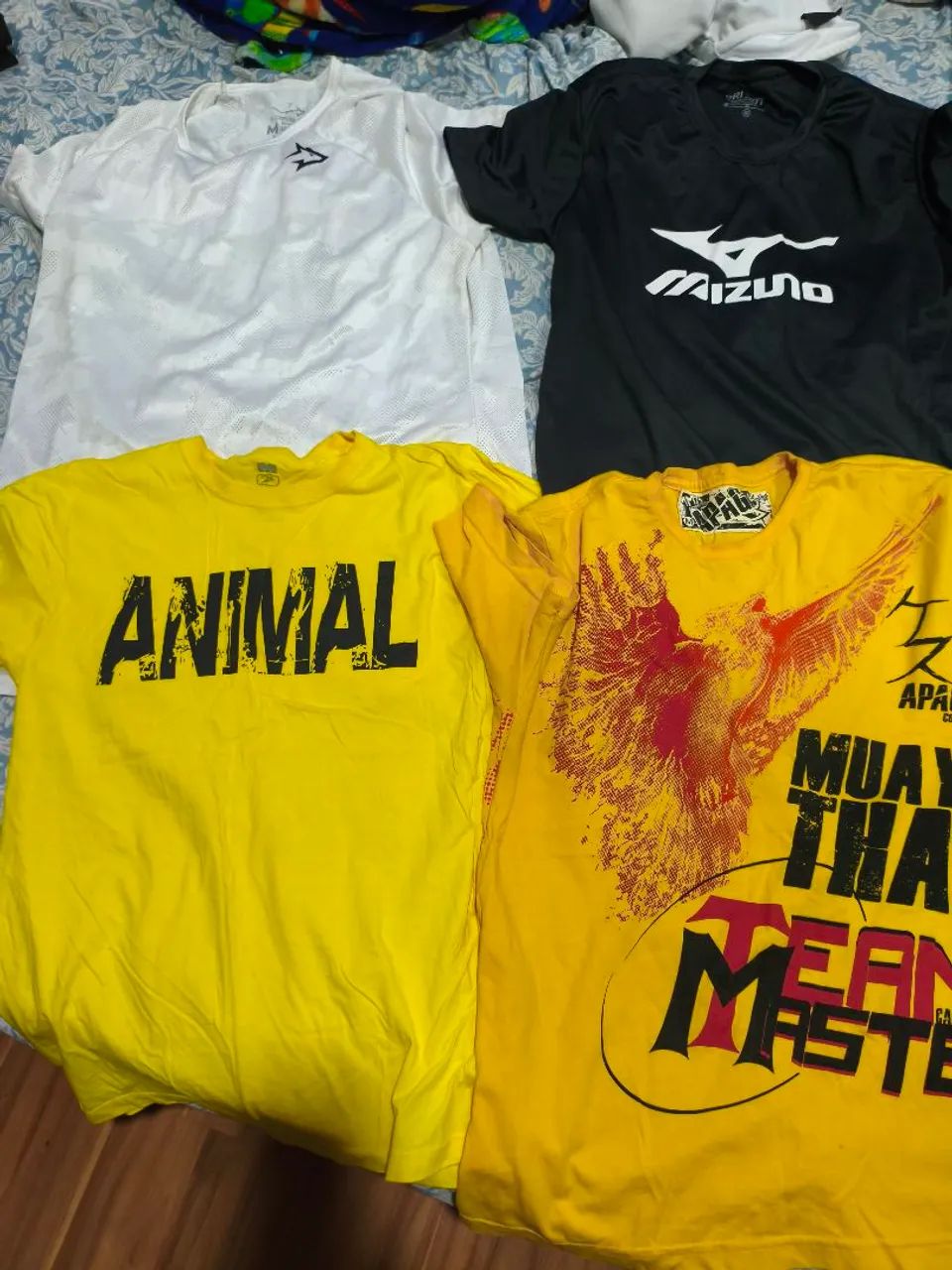4 camisas de treino tamanho M - Foto 2