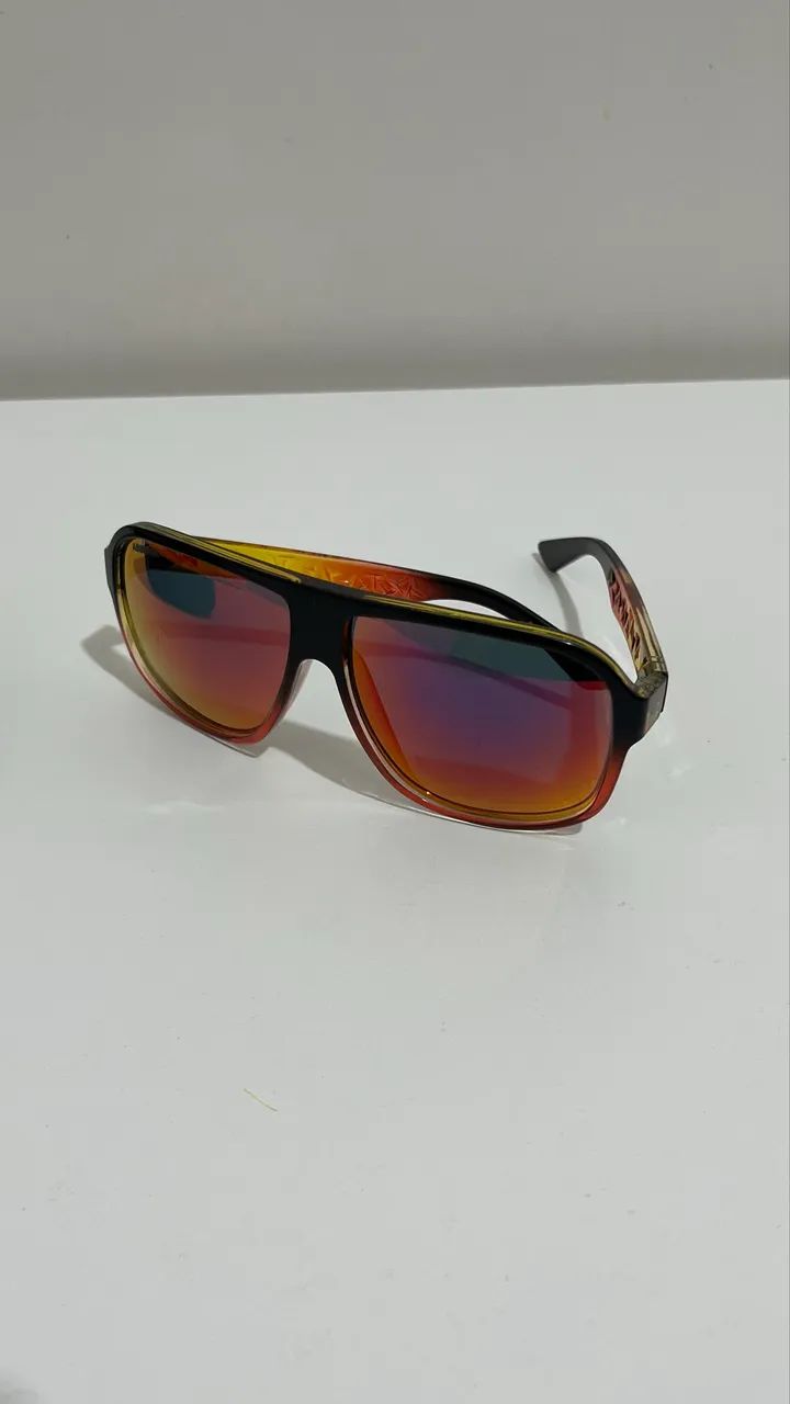 Óculos Absurda Calixtin preto multicolor  - Foto 2