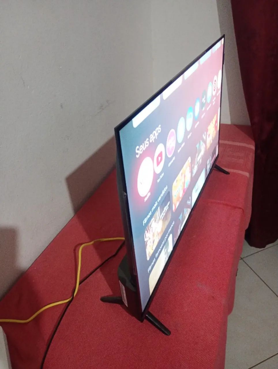 Tv 32 polegadas smart Android TCL,tem um mês de uso tá na garantia e tem nota fiscal  - Foto 3