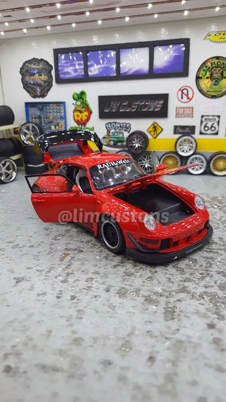 Miniatura Coleção 1:24 - Porsche 911 T  - Foto 4