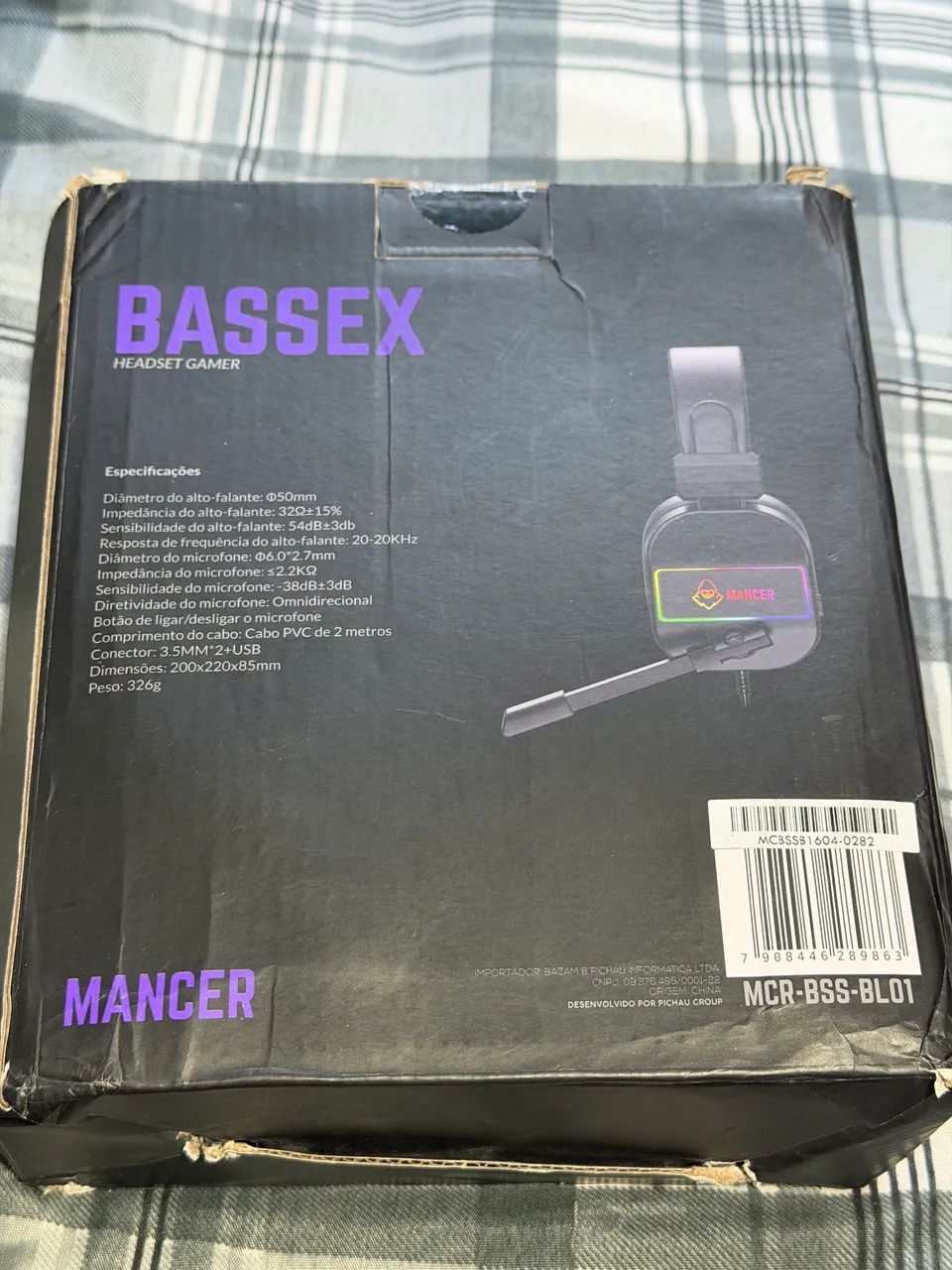 Headset MANCER BASSEX - Foto 2