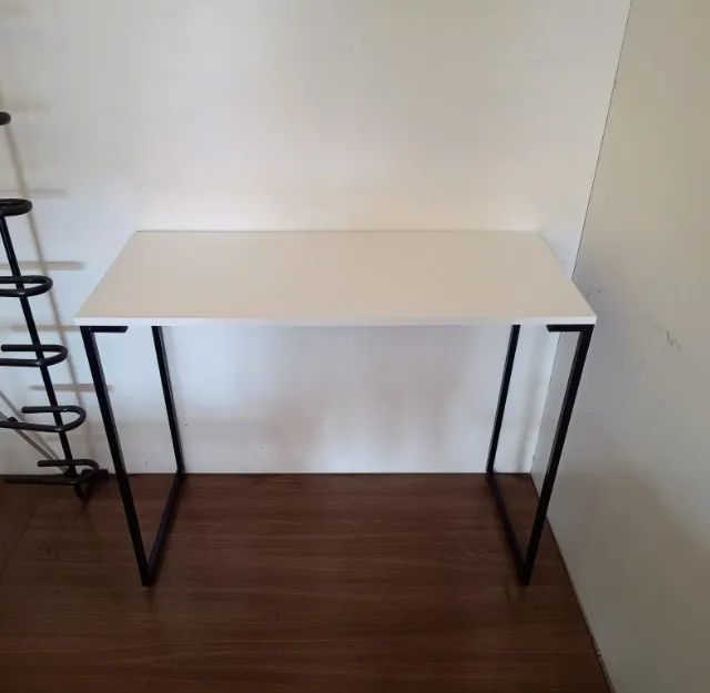 Mesa de escritório NOVA Estilo Industrial Multiuso para Notebook Computador Estudo Birô - Foto 3