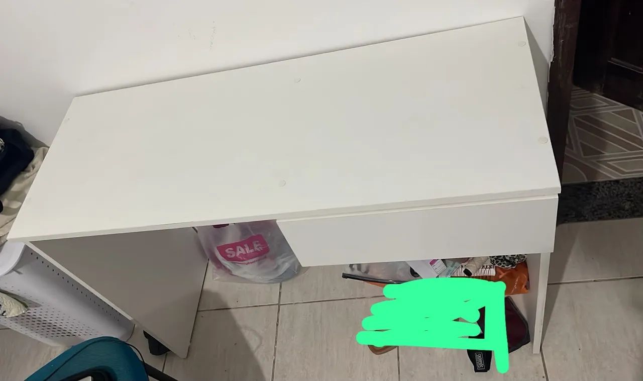 Mesa de computador/ escrivaninha com gaveta - Foto 2