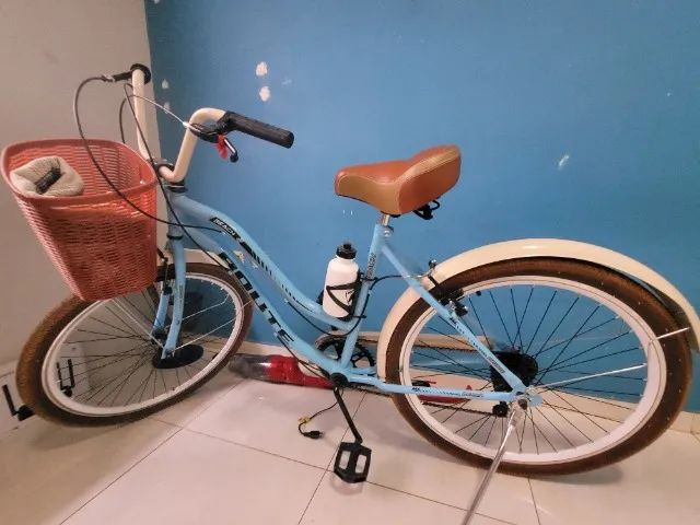 Bicicleta feminina retrô aro 26 - seminova - Foto 3