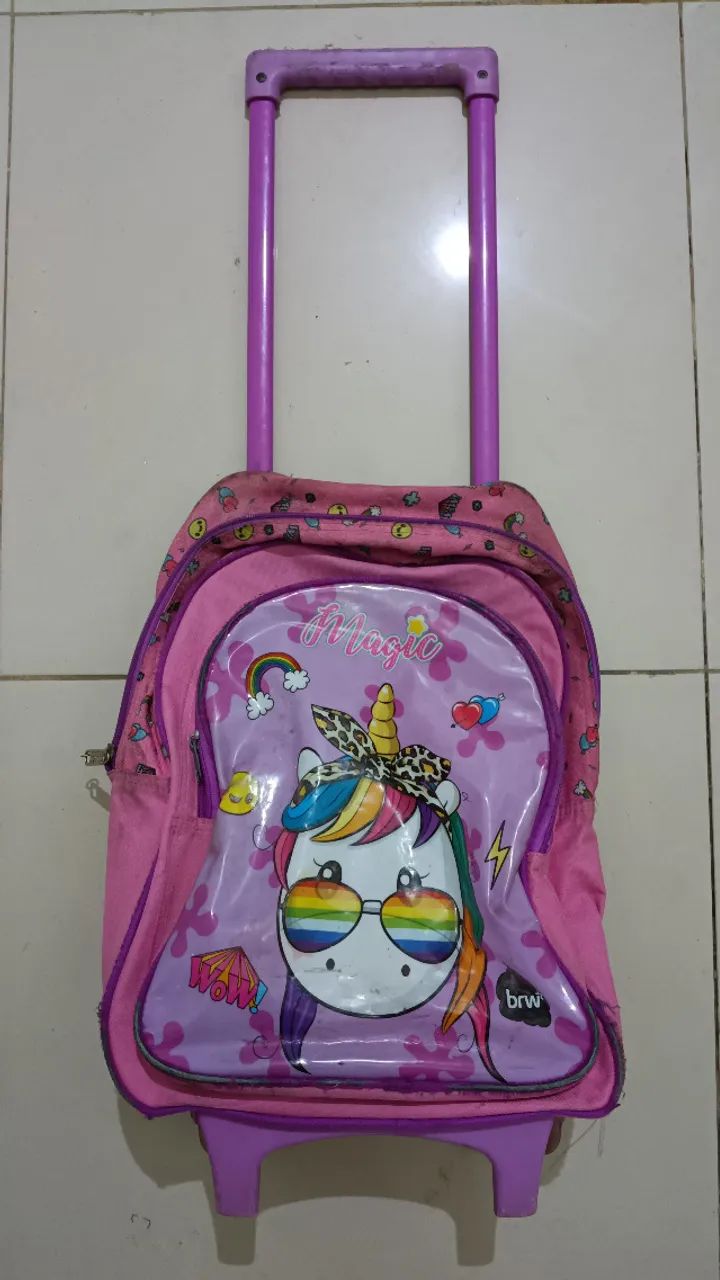 Mochila Infantil mais lancheira térmica