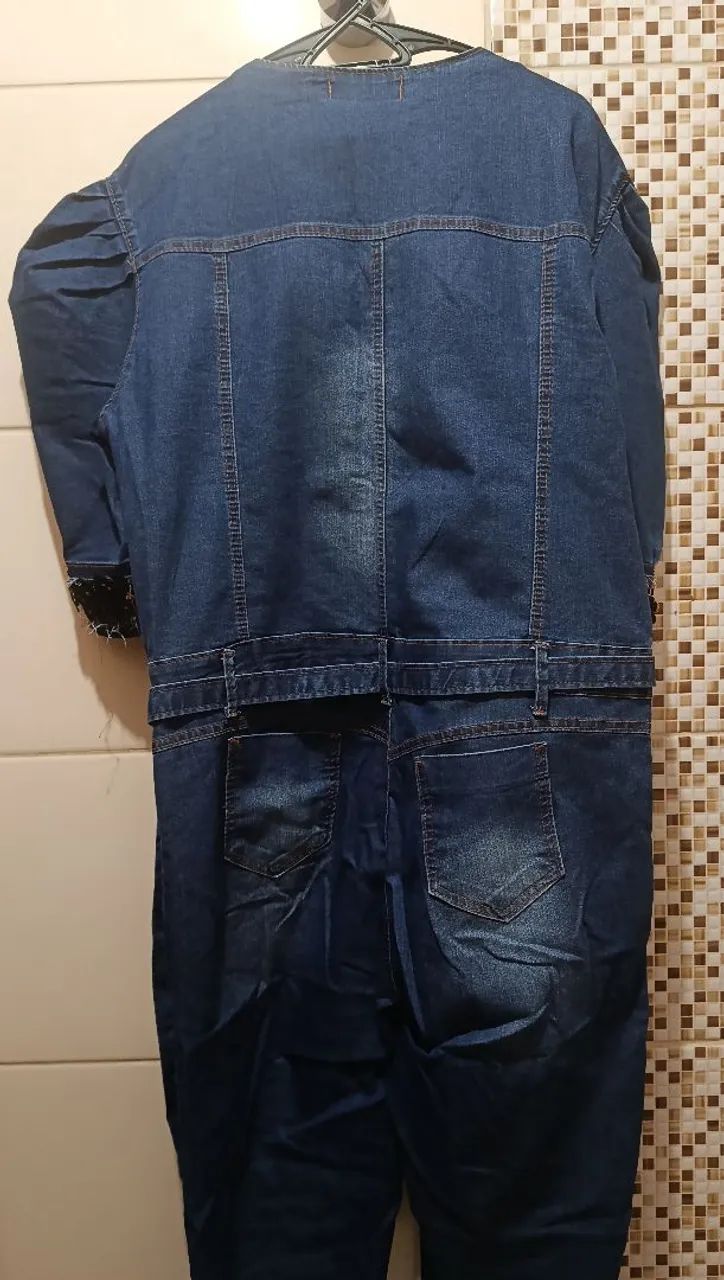 Macacão jeans  - Foto 2