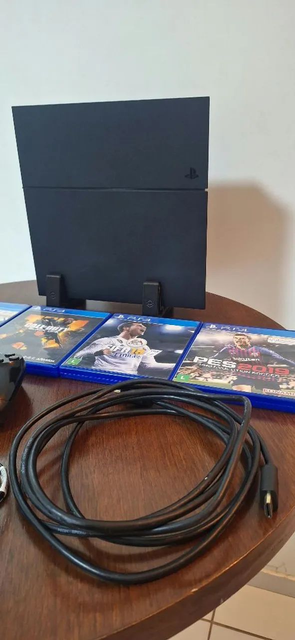 PS4 FAT com jogos. - Foto 4