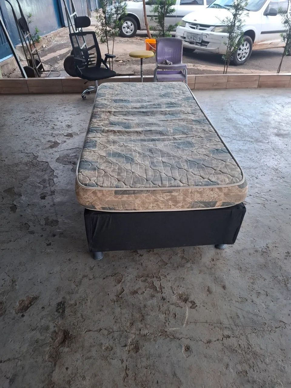 Cama Box solteiro com colchão  - Foto 5