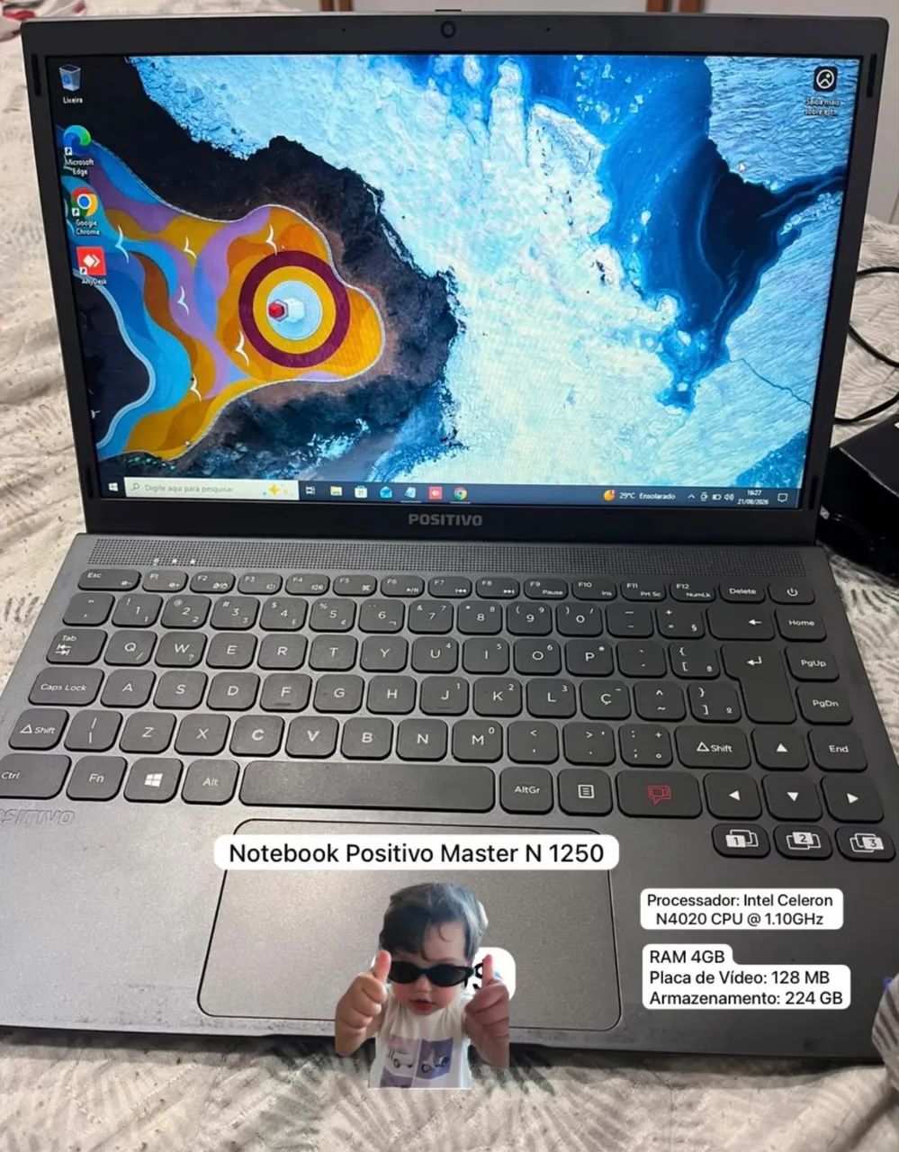 Notebook Positivo 