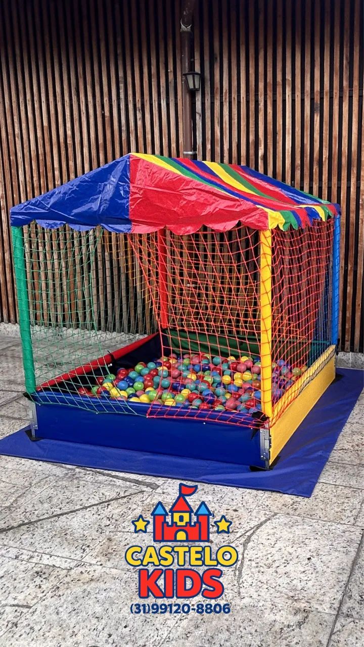Aluguel Piscina de bolinhas grande PROMOÇÃO 