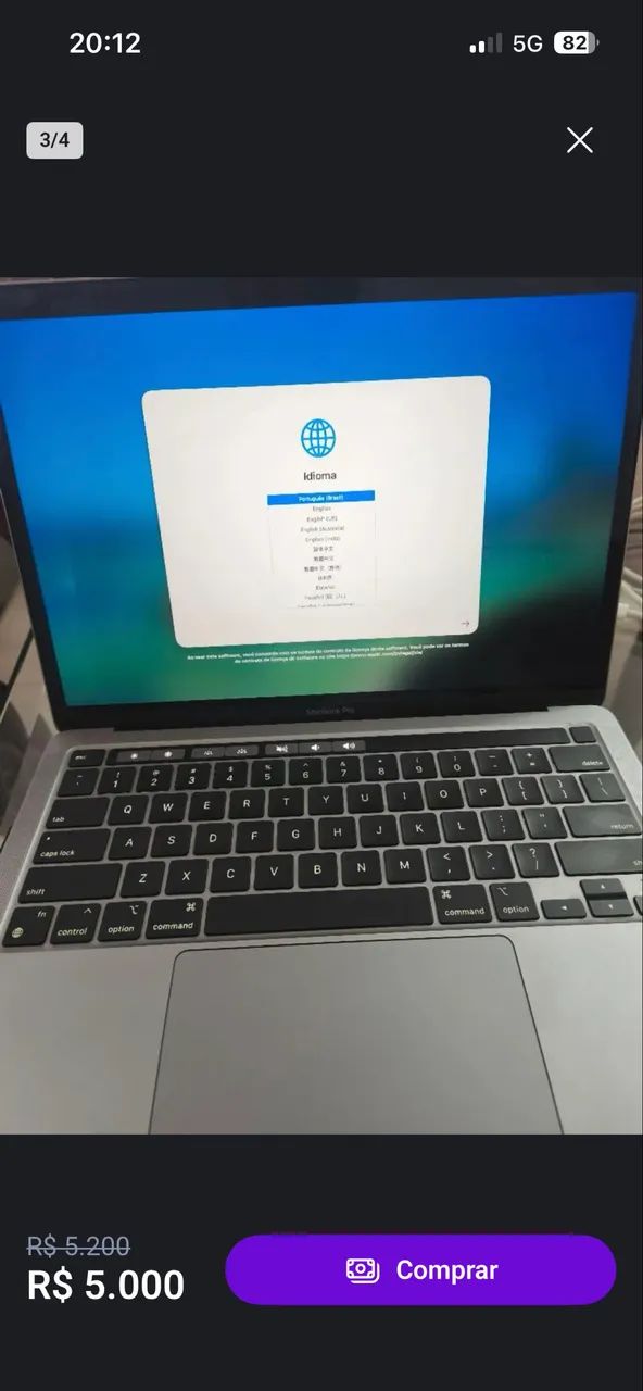 Alugo MacBook 