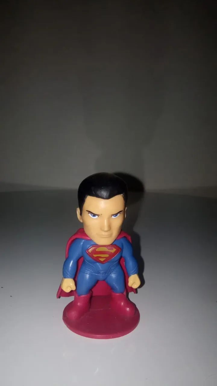 Kit Miniaturas Batman e Superman - DC Comics (bobs 2016) - Foto 3
